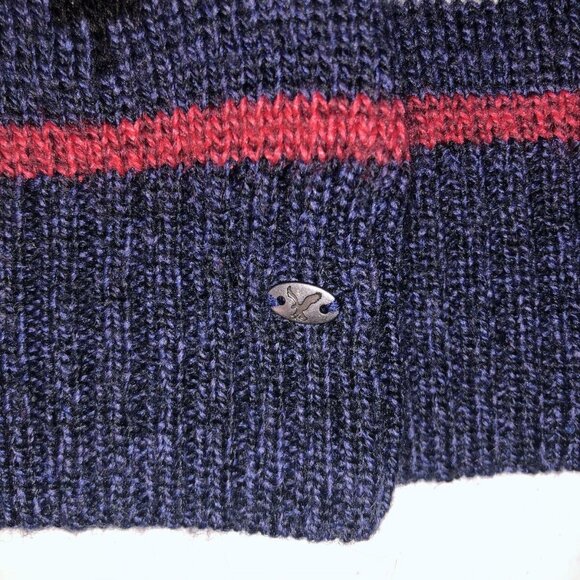 American Eagle Sweater Women XL Aztec Scoop Neck Pullover Long Sleeve - Picture 7 of 10